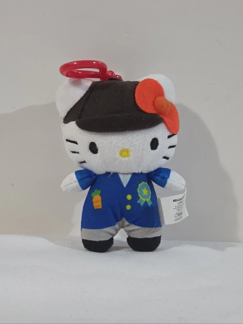 Hello Kitty equestrian outfit keychain